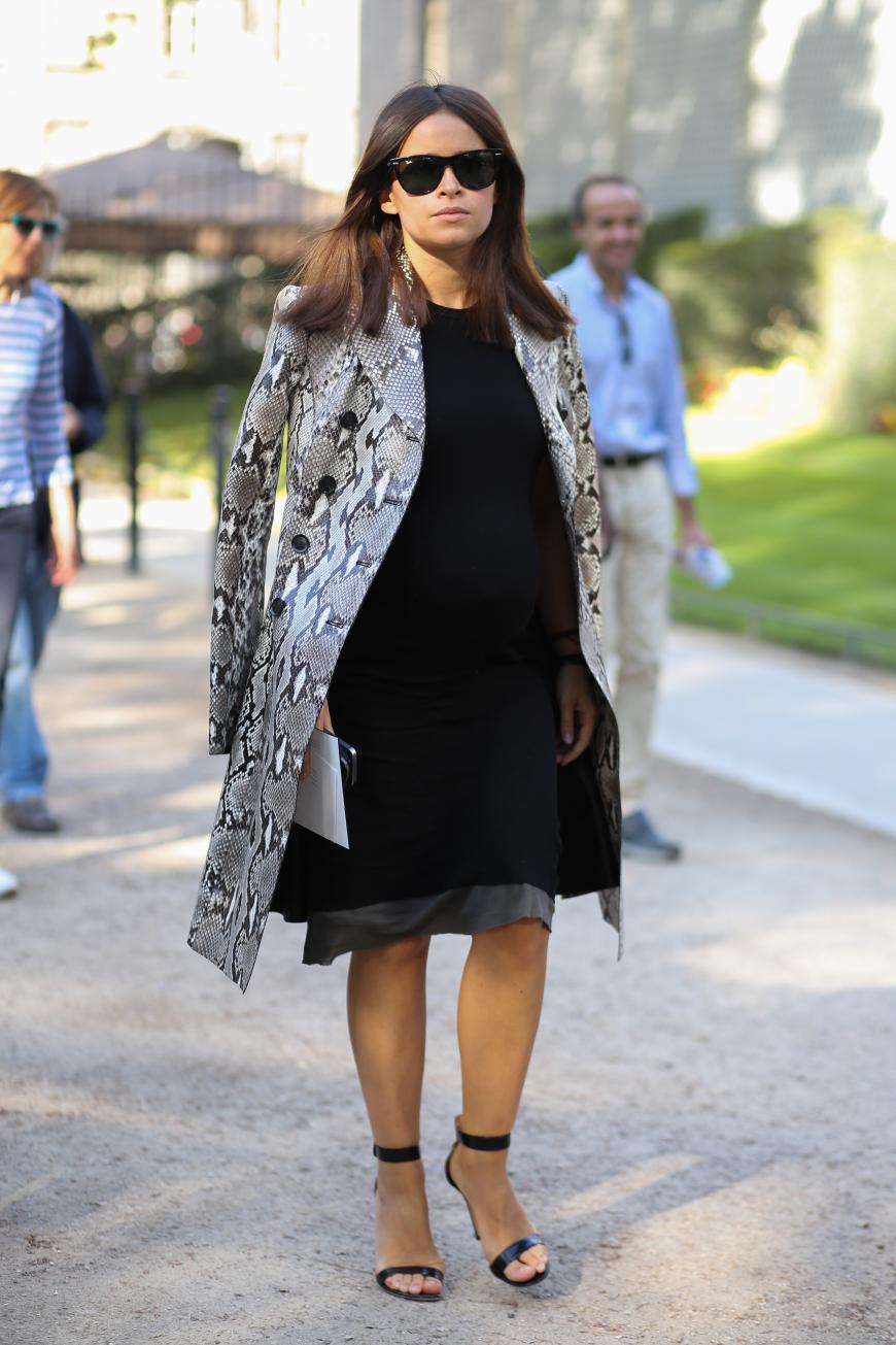 Fashionprofi Mira Duma wird auch nur zu gerne von den Streetstyle Fotografen abgelichtet