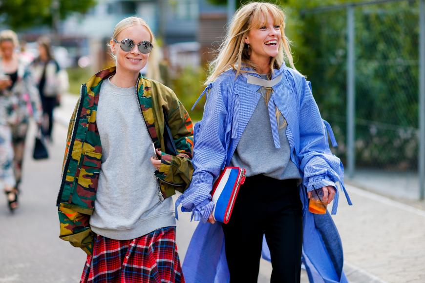 Streetstyle aus Dänemark: Thora Valdimars und Jeanette Friis Madsen
