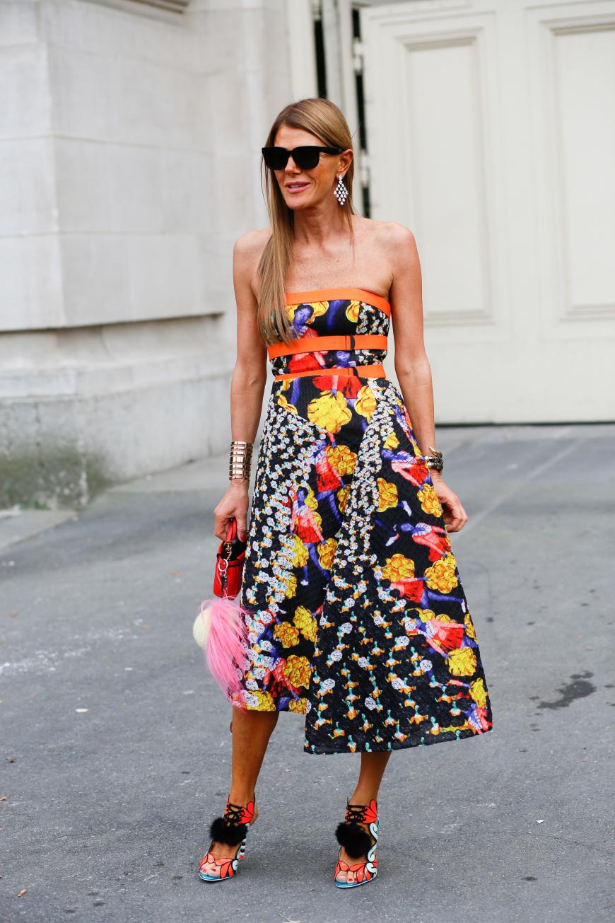 Auch ein sehr gerne fotografiertes Motiv: Anna dello Russo