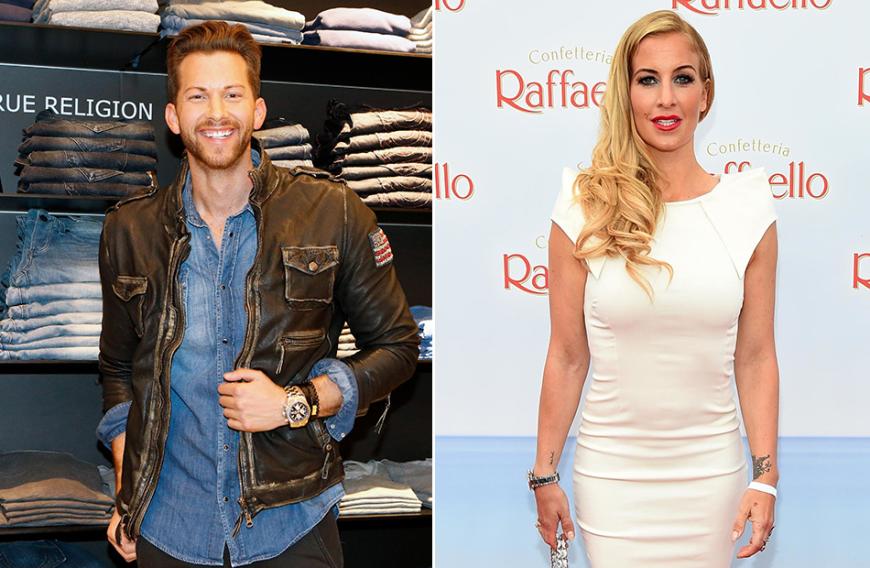 Ex-"Bachelor" Oliver Sanne bietet Charlotte Würdig für ihr nächstes Fitness-Video seine Hilfe an.