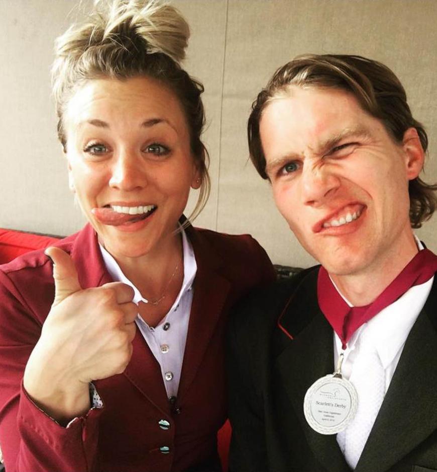 So happy ist Kaley mit ihrem Carl Cook.