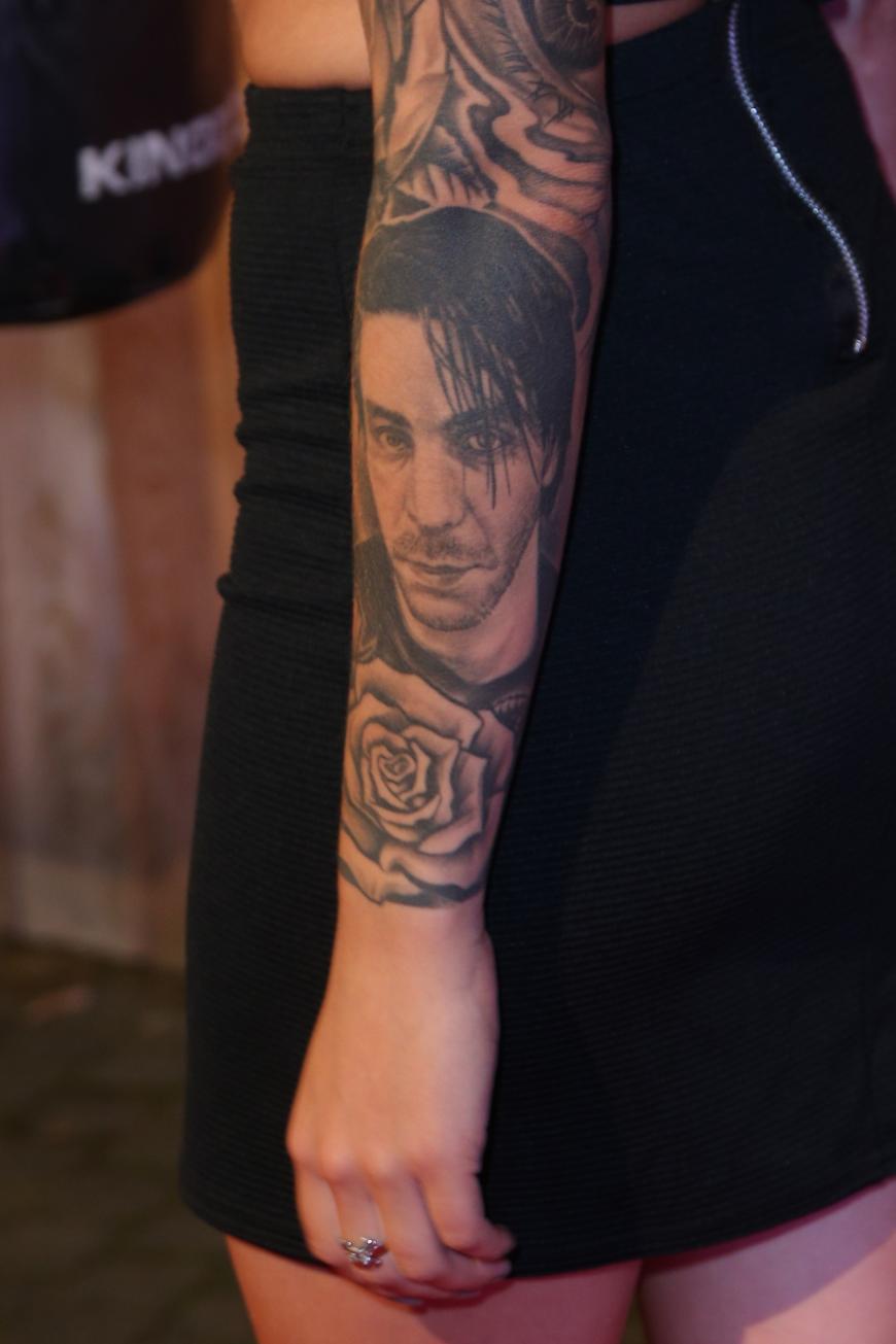 Der Auslöser: das Tattoo von Ex-Freund Till Lindemann.