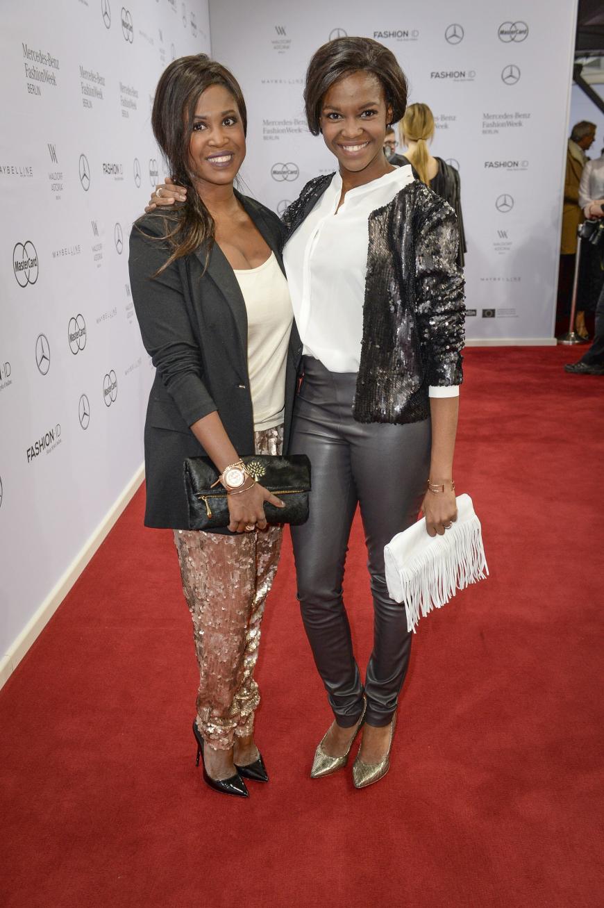 Motsi Mabuse ist im ständigen Kontakt mit ihrer Familie - hier mit Schwester Otlile Mabuse.