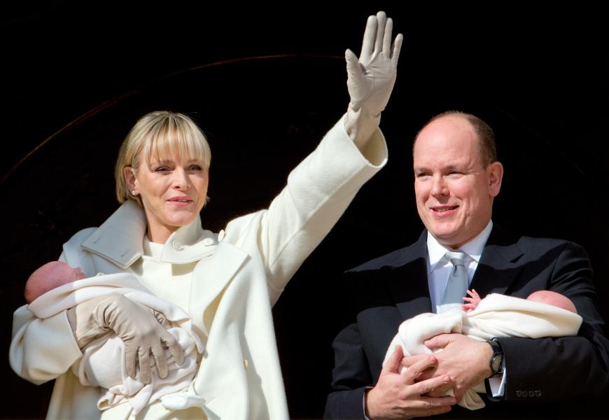 Vor fast zwei Jahren zeigten Charlène und Albert zum ersten Mal ihre Zwillinge.