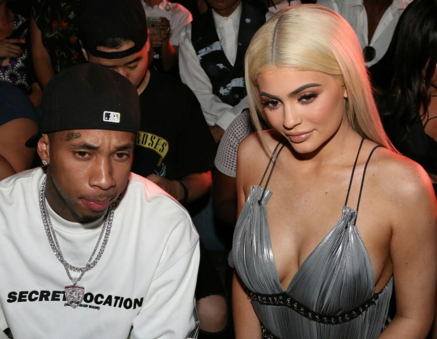 Auch Kylie Jenner und Freund Tyga besuchten die Show ihres guten Freundes Alexander Wang.
