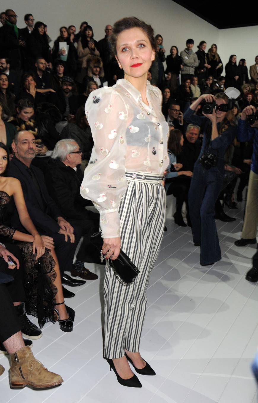 Maggie Gyllenhaal bei der Show von Marc Jacobs