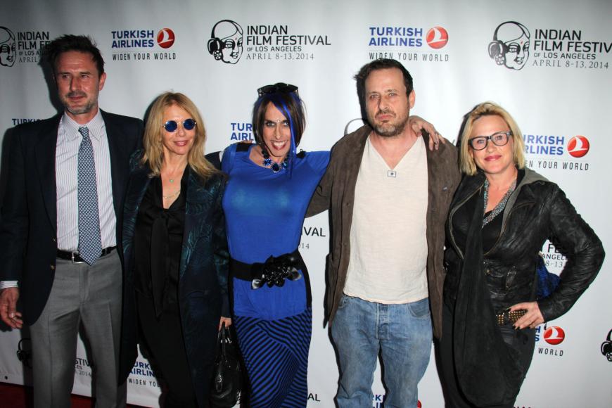 Alexis Arquette war Teil der erfolgreichen Arquette-Schauspieler-Familie. Von links: David, Rosanna, Alexis, Richmond und Patricia Arquette.