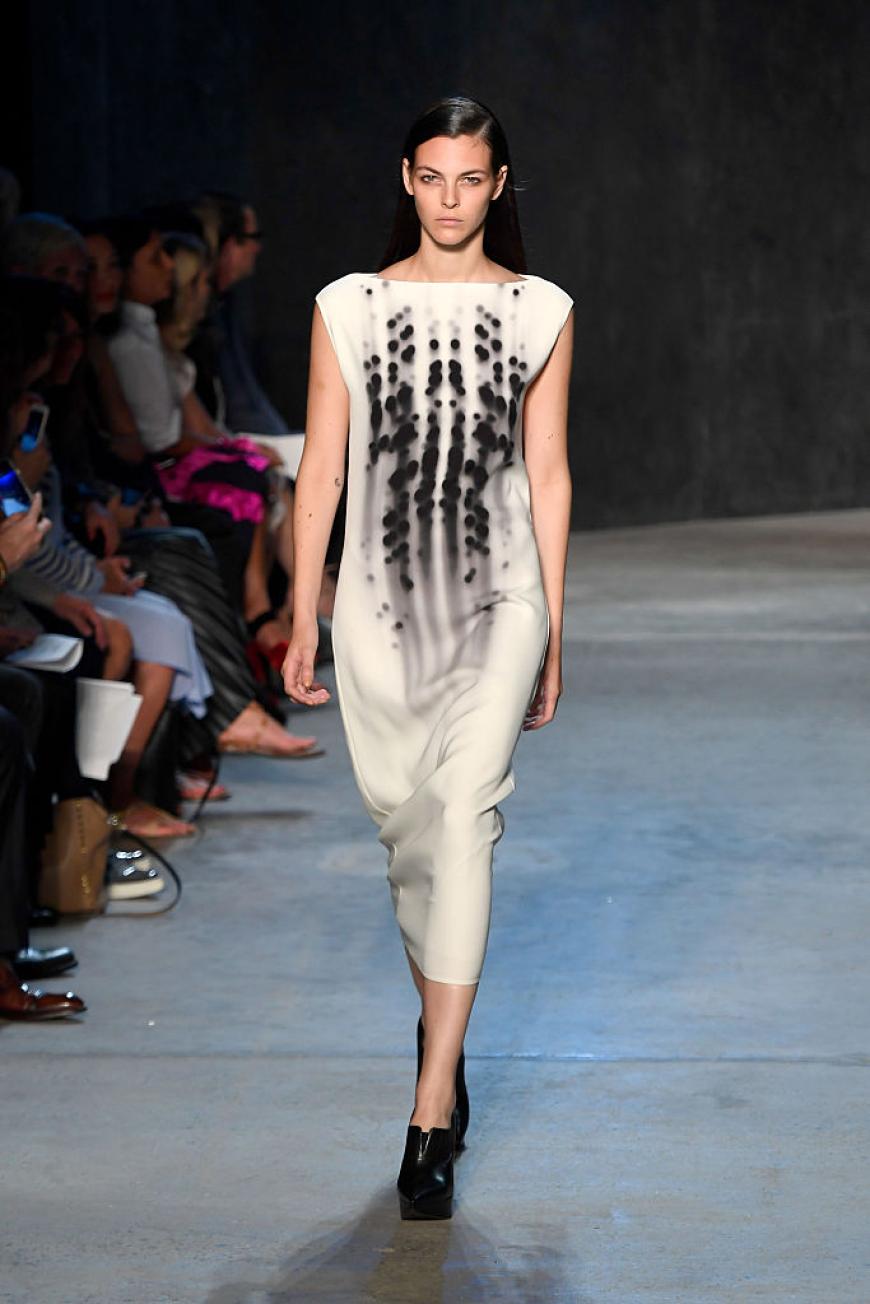 Verwaschener Print bei Narciso Rodriguez