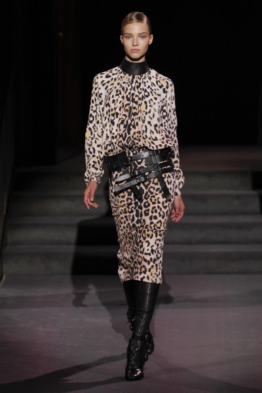 Ahhh, we love Leo! Die perfekte Kombination mit Leder-Taillengürtel zeigte auch Tom Ford