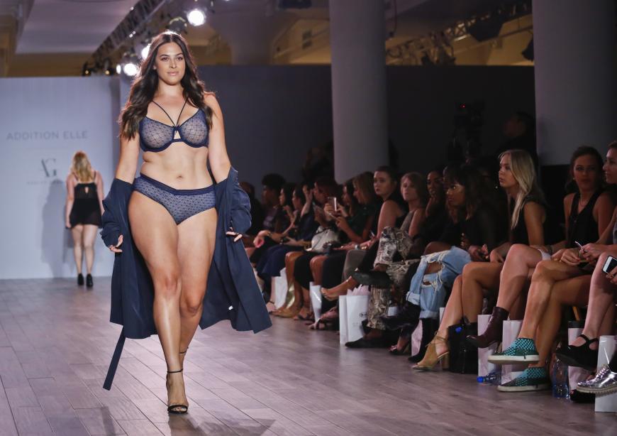 Die Zuschauer der New York Fashion Week waren begeistert.