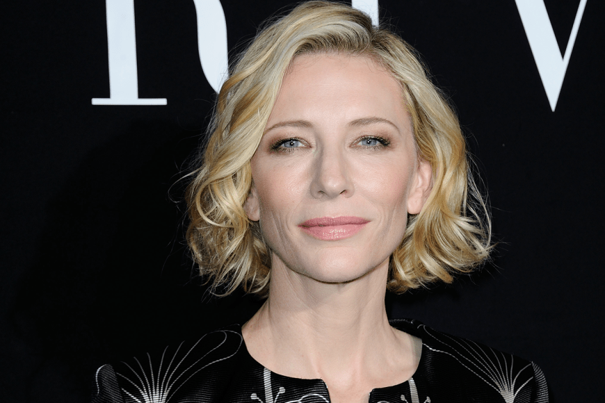Beneidenswert: Cate Blanchett hat auch mit 47 Jahren noch einen ebenmäßigen Porzellanteint.