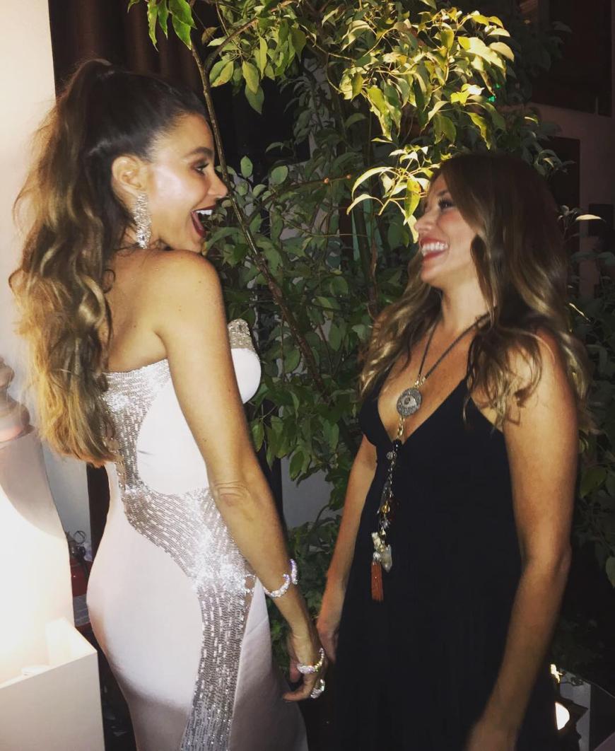 So much fun hatte Sofia Vergara mit ihrer Nichte Claudia.