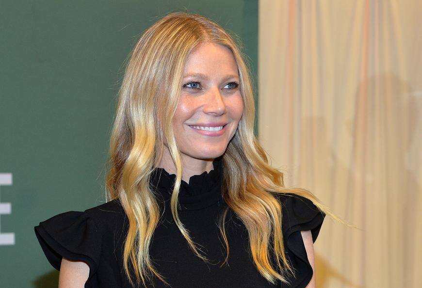 Sie hat den Glow: Gwyneth Paltrow strahlt auch im Alter von 43 noch faltenfrei für die Fotografen.