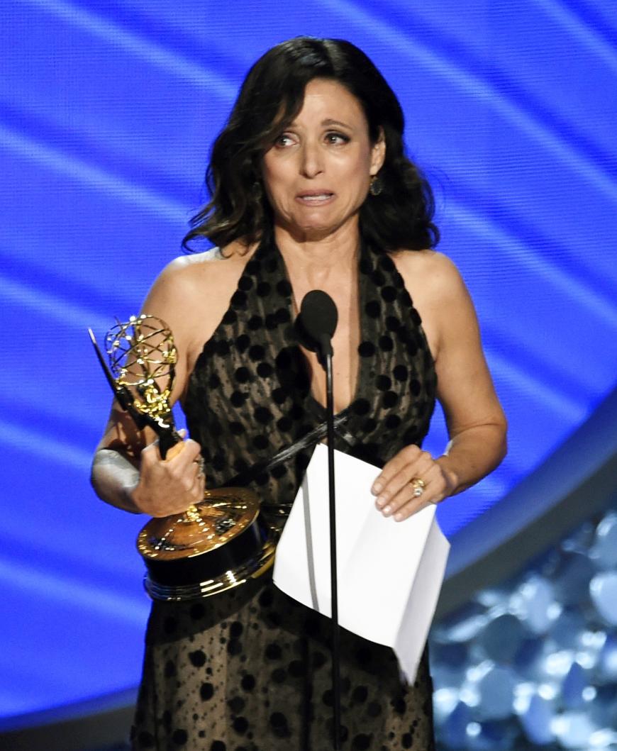 Julia Louis-Dreyfus brach die Stimme weg, als sie ihren siebten