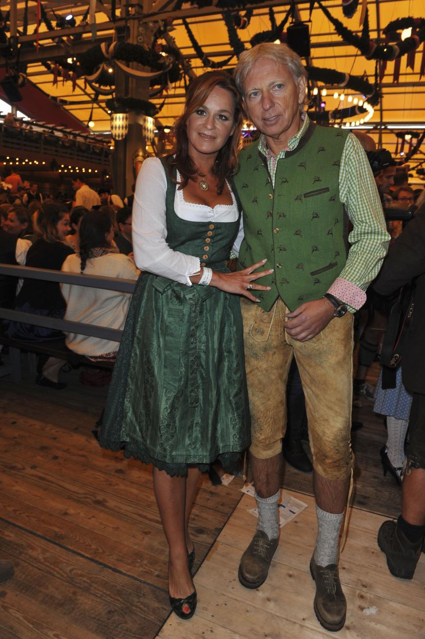 Schlager-Queen Andrea Berg mit ihrem Ehemann Ulrich Ferber