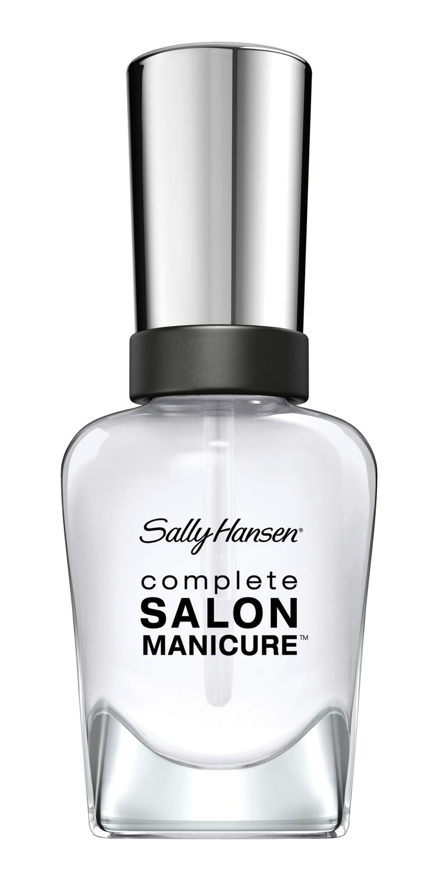 GLANZLEISTUNG „Complete Salon Manicure“-Top-Coat von Sally Hansen, in „Clear’d for Takeoff“, ca. 9 Euro
