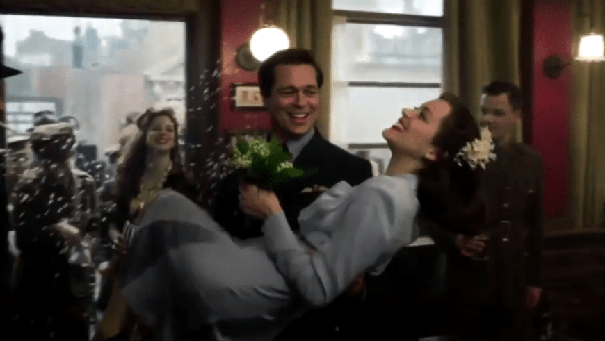 Brad Pitt und Marion Cotillard in