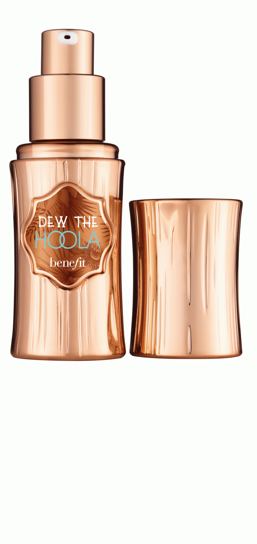 URLAUBSFEELING „Dew the Hoola“-Foundati- on von Benefit, ca. 30 Euro