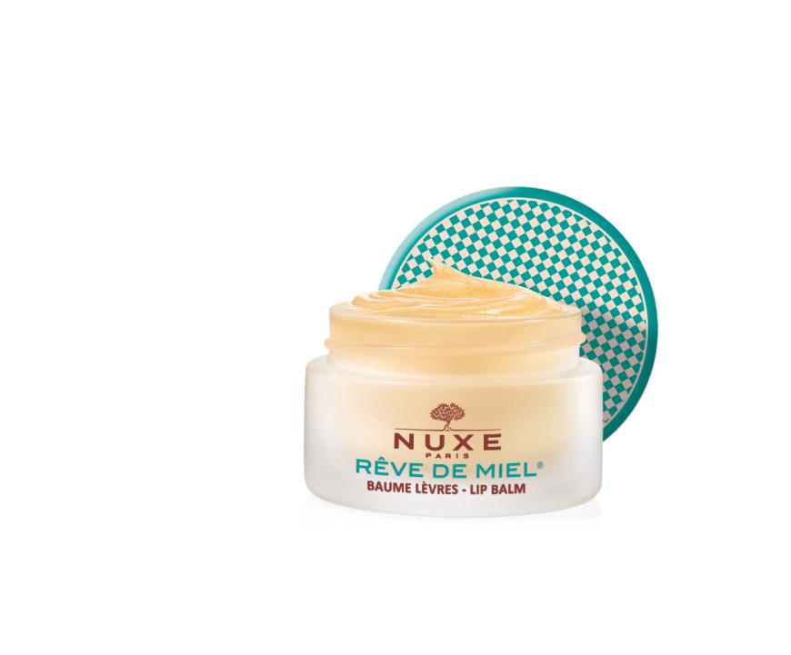 „Rêve de Miel Baume Lèvres“-Lippenbalsam von Nuxe, ca. 13 Euro, limitiert