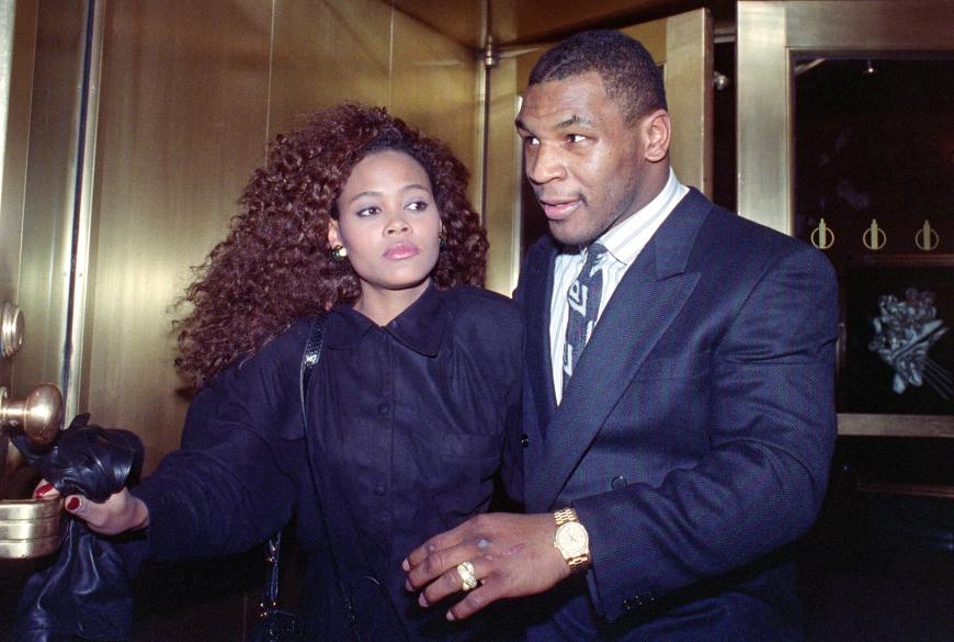 Robin Givens und Mike Tyson