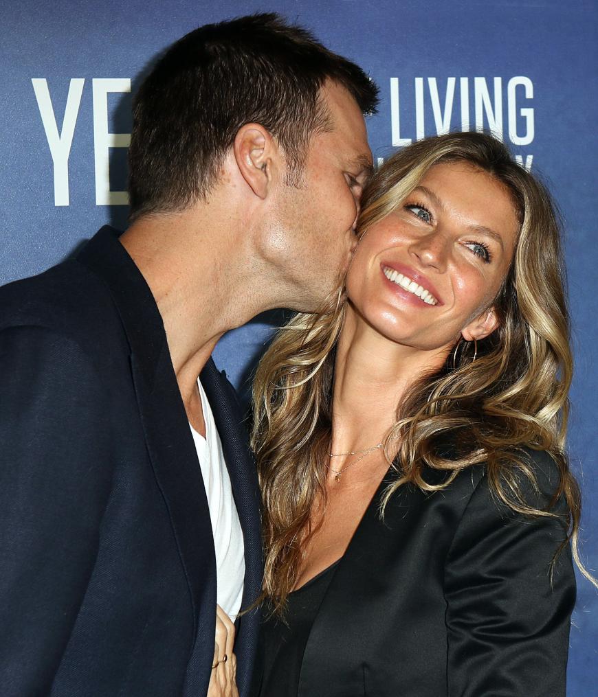Tom Brady und Gisele Bündchen lieferten eine Liebes-Show auf dem Red Carpet.