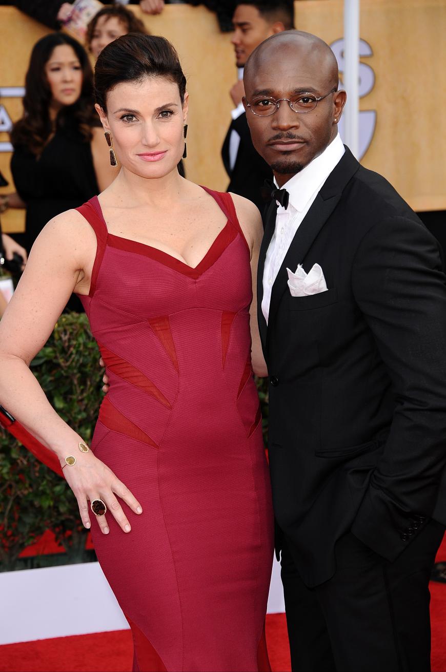 Idina Menzel war bereits mit Taye Diggs verheiratet, mit dem sie einen Sohn hat.