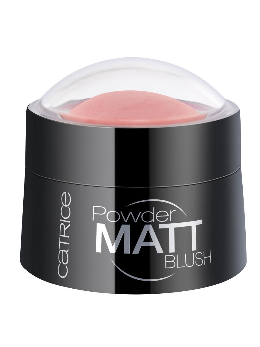 „Powder Matt Blush“ von Catrice, in „Coco Coral“, ca. 4 Euro