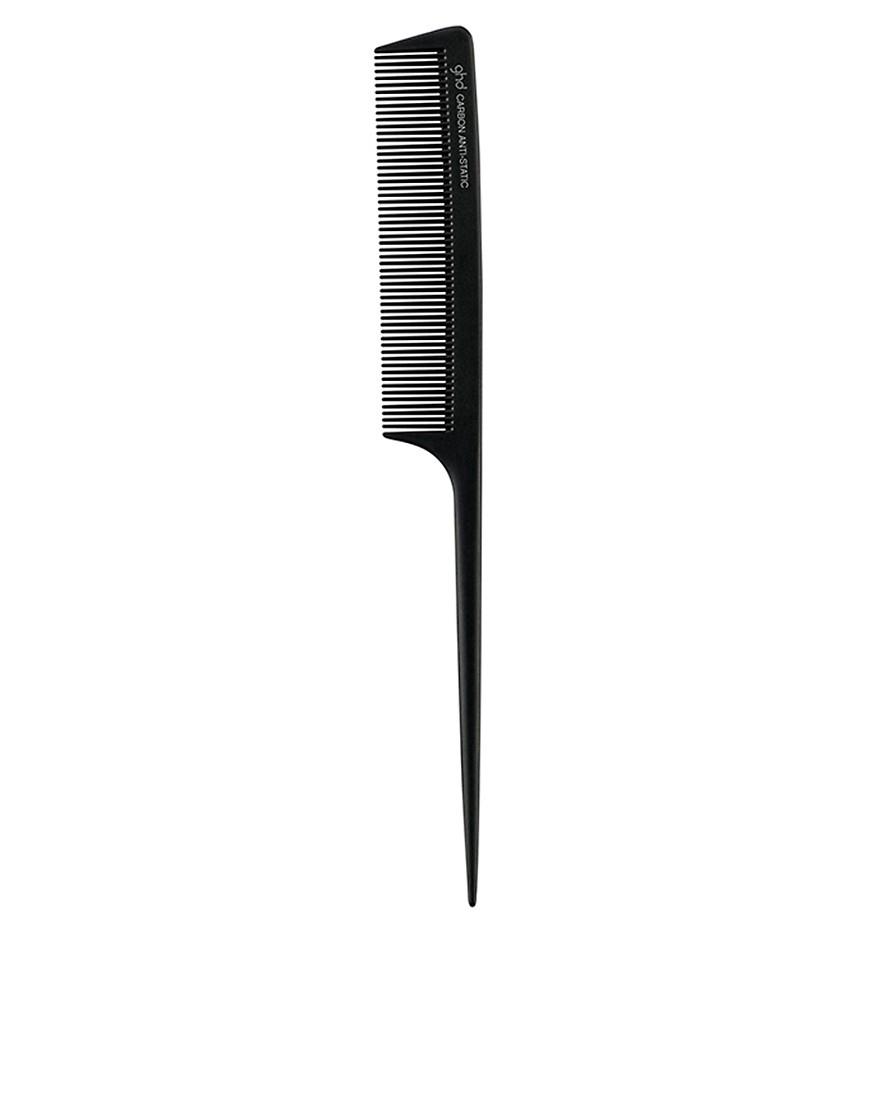 SEPARIERT „Carbon Tail Comb“ von Ghd, ca. 18 Euro