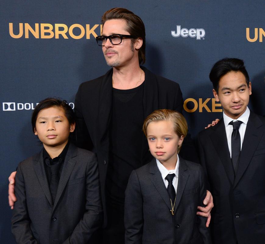Brad Pitt will nur das Beste für seine Kinder.