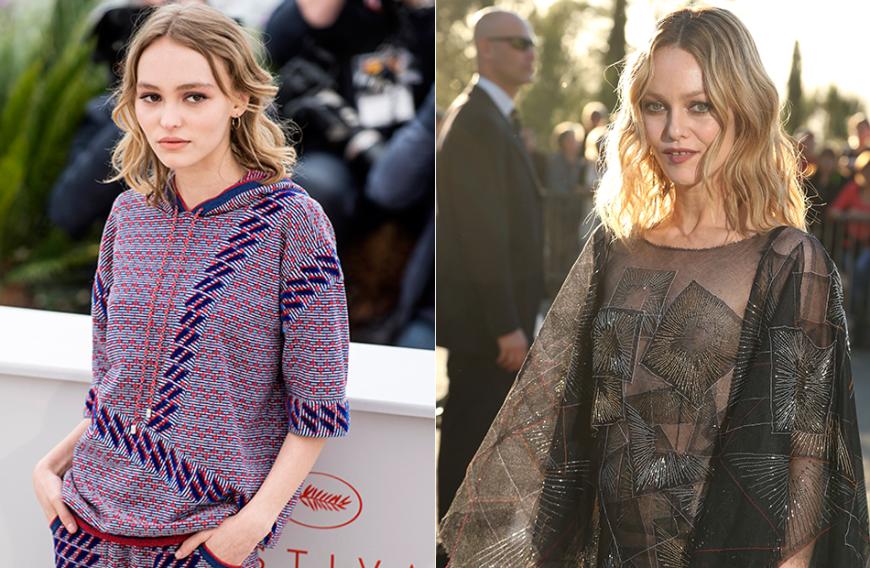 Lily-Rose Depp erobert gerade mit ihren zierlichen Maßen die Modewelt. Kein Wunder, Johnny Depps Tochter hat die französische Sängerin Vanessa Paradis als Mutter - die eine ganz ähnliche Statur und Gesichtsform hat.