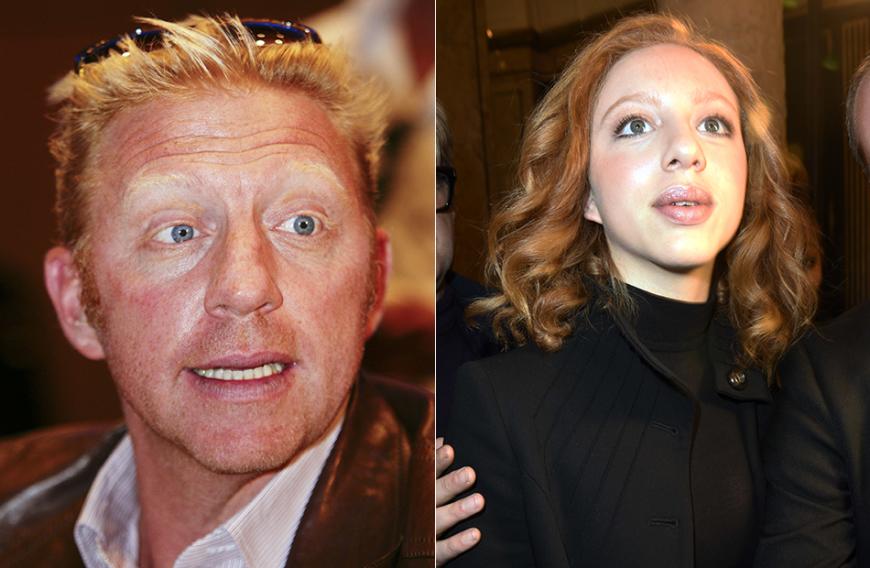 Auch hier lässt sich eine Verwandtschaft definitiv nicht abstreiten: Boris Becker und Tochter Anna Ermakova