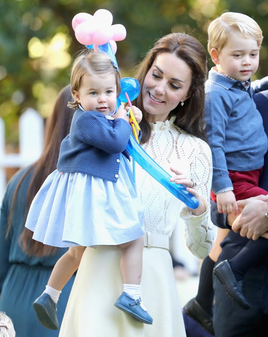 Prinzessin Charlotte ist ein absoluter Ballon-Fan.