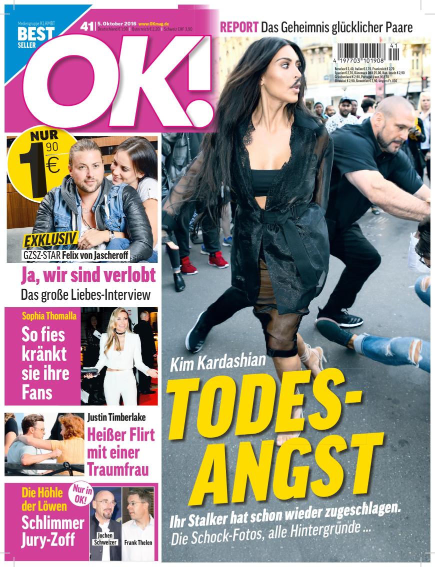 Die ganze Coverstory in der aktuellen Ausgabe von OK! - ab dem 5. Oktober im Handel.