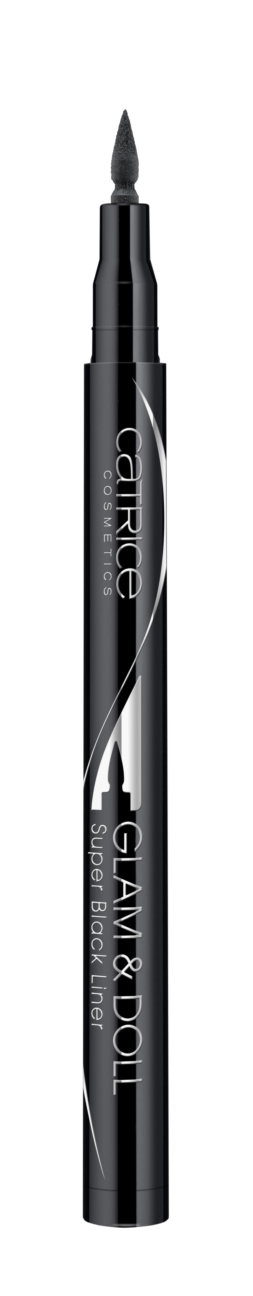 SCARLETTS LOOK „Glam & Doll Super Black Liner“ von Catrice, ca. 3 Euro