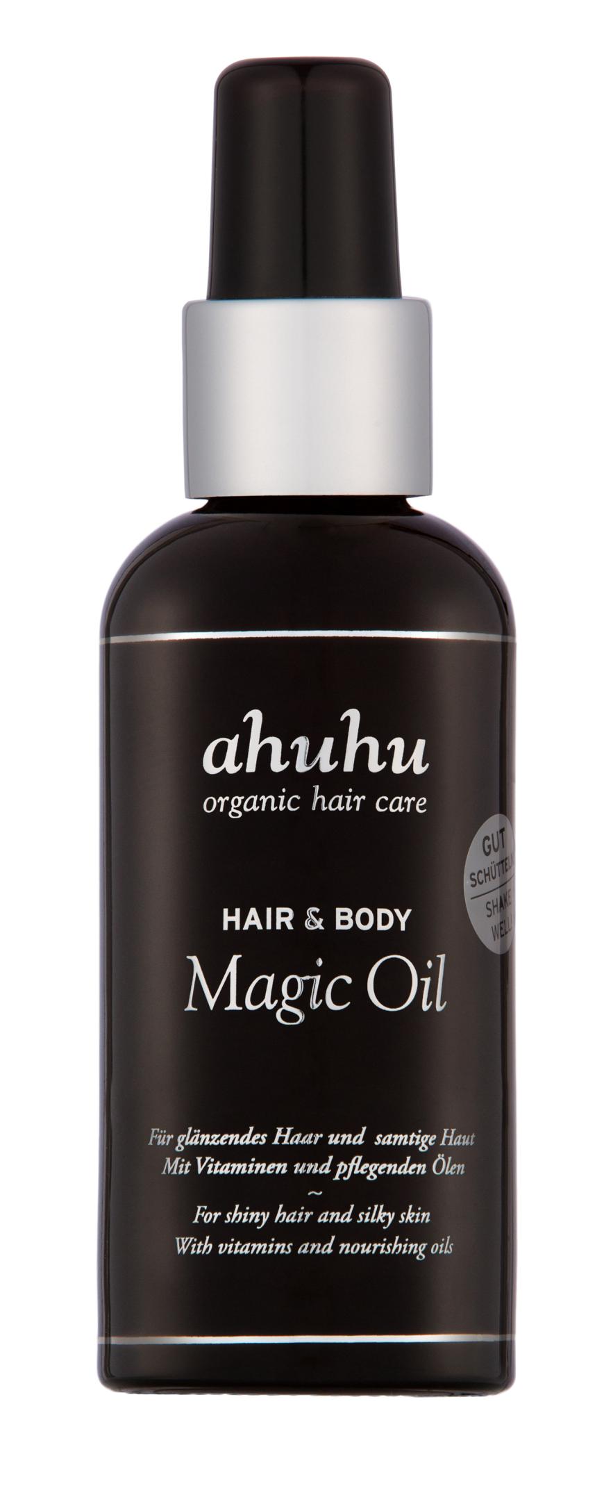 MULTITASKER „Hair & Body Magic Oil“ von Ahuhu, ca. 20 Euro, ahuhu.de