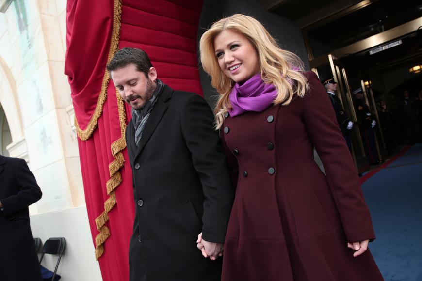 Kelly Clarkson und ihr Ehemann Brandon Blackstock im Januar 2013.