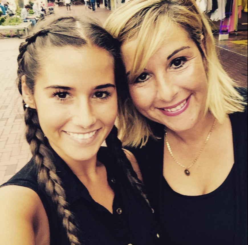 Ein Herz und eine Seele: Sarah Lombardi und ihre Mutter Sonja Strano.