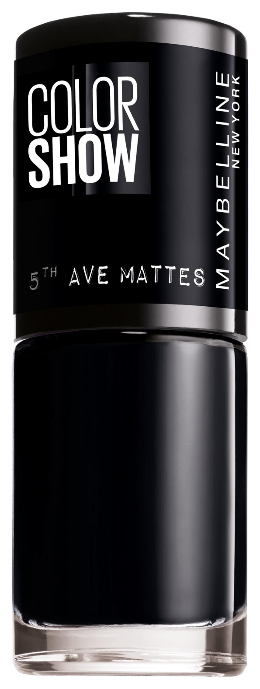 PAINT IT BLACK „Colorshow 5th Ave Mattes“-Lack von Maybelline New York, in „High Heel Pavement“, ca. 3 Euro