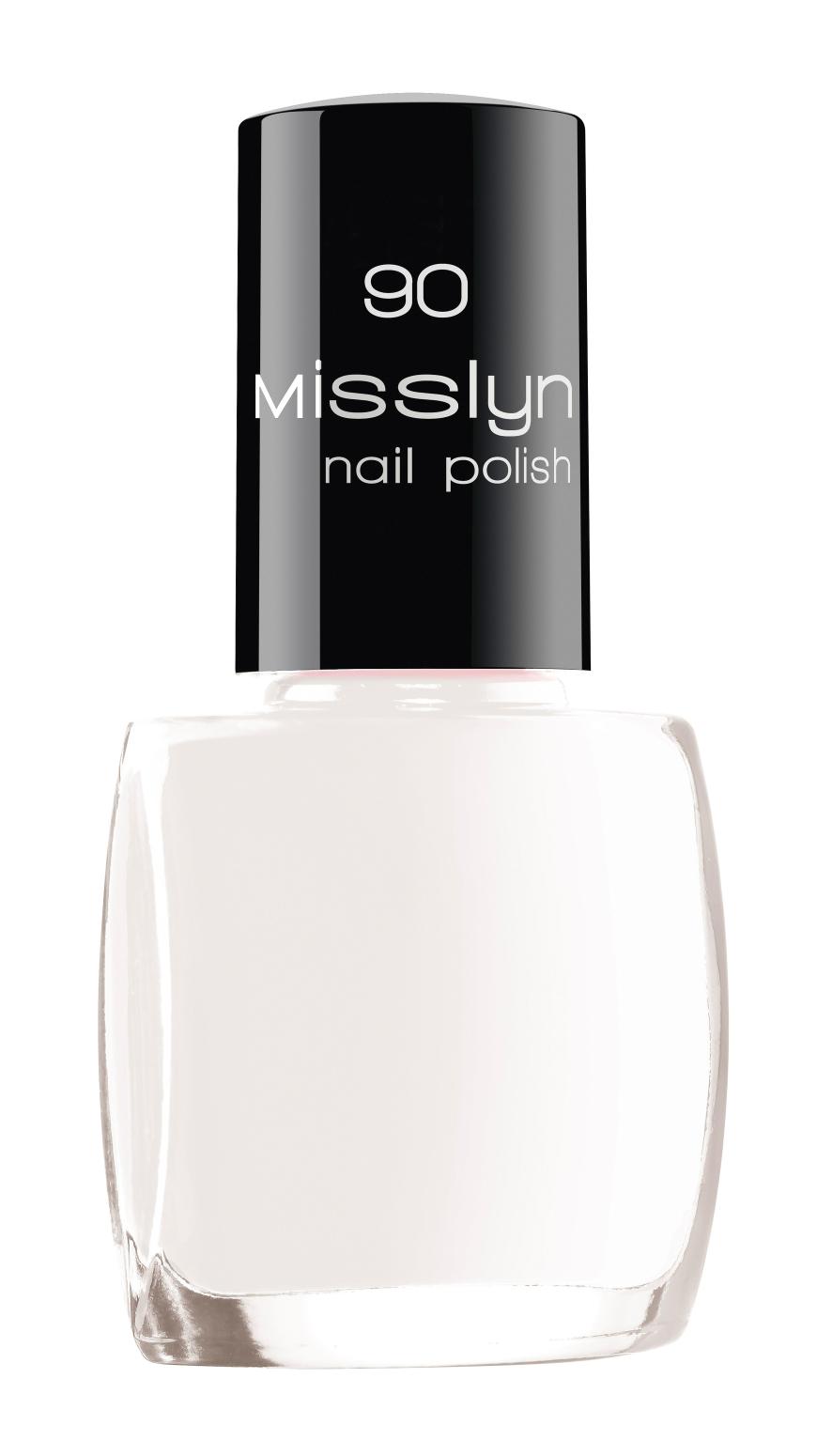 WEISSZEIT Nagellack von Misslyn, Nr. 90, ca. 4 Euro