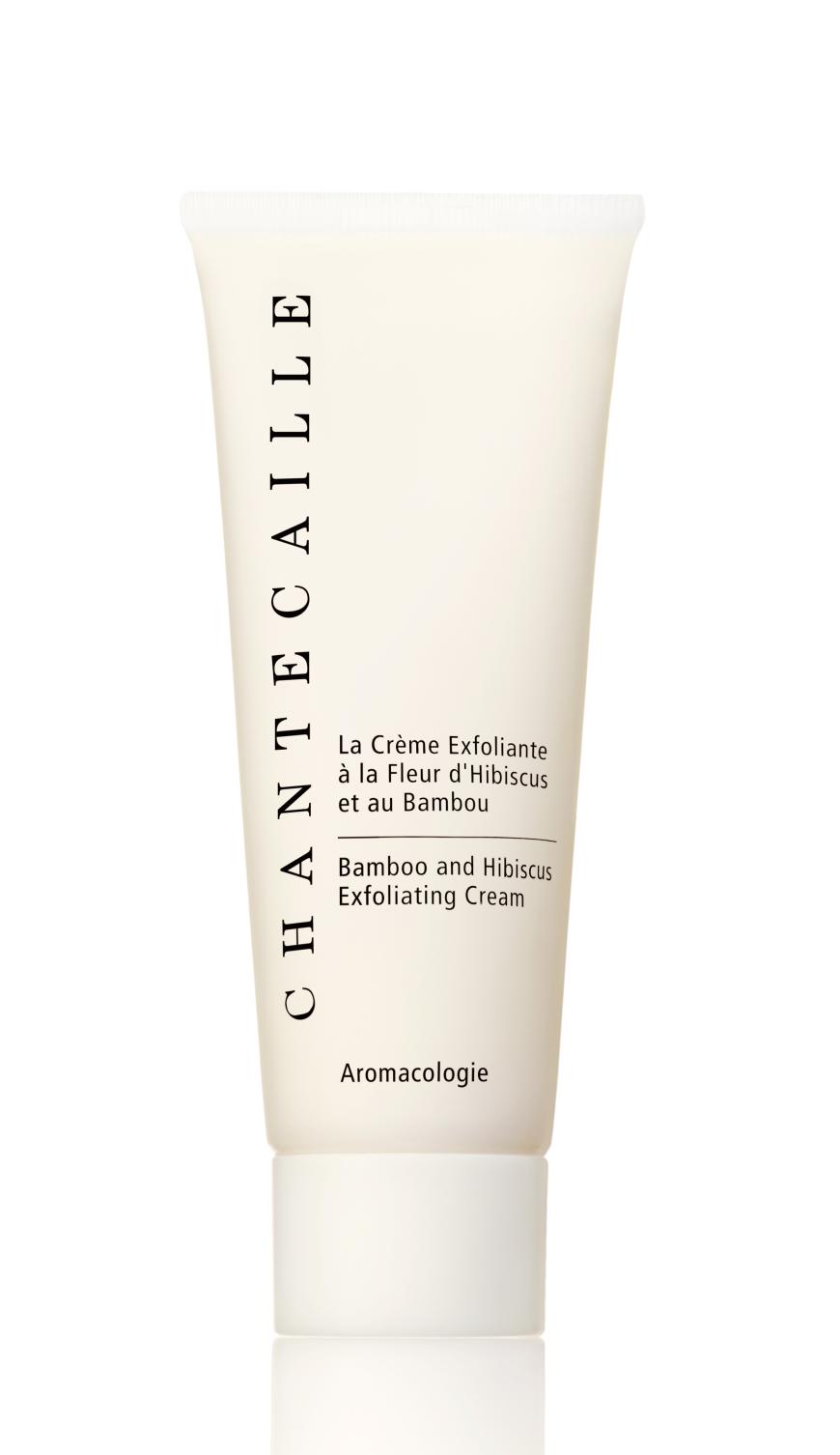 BAMBUSPERLEN „Bamboo and Hibiskus Exfoliating Cream“ von Chantecaille, ca. 85 Euro, niche-beauty.com