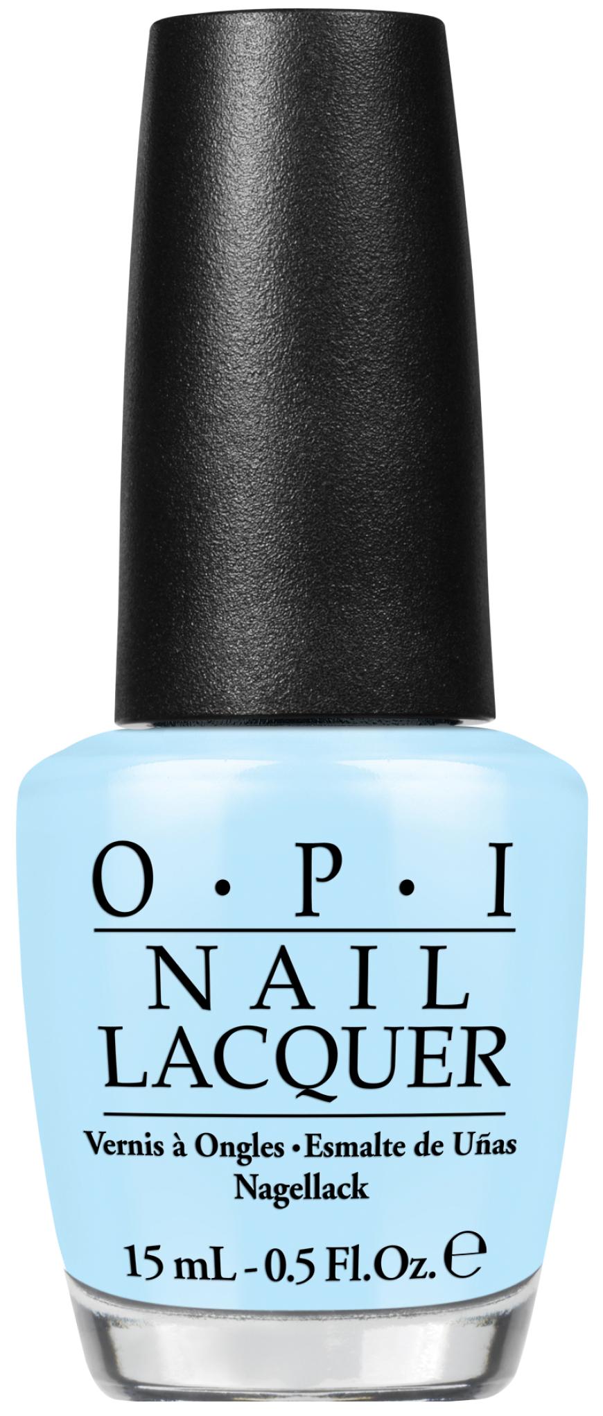 BABY BLUE „Nail Lacquer“ von OPI, in „It‘s a Boy“, ca. 18 Euro