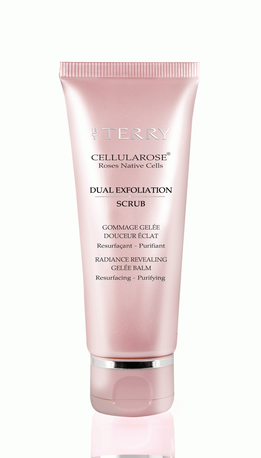 MIT ROSE „Cellularose Dual Exfoliation Scrub“ von By Terry, ca. 58 Euro, net-a-porter.com