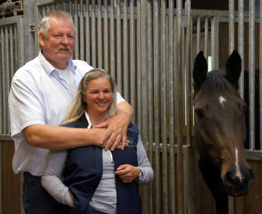 14 Jahre lang waren Tamme Hanken und Ehefrau Carmen unzertrennlich.