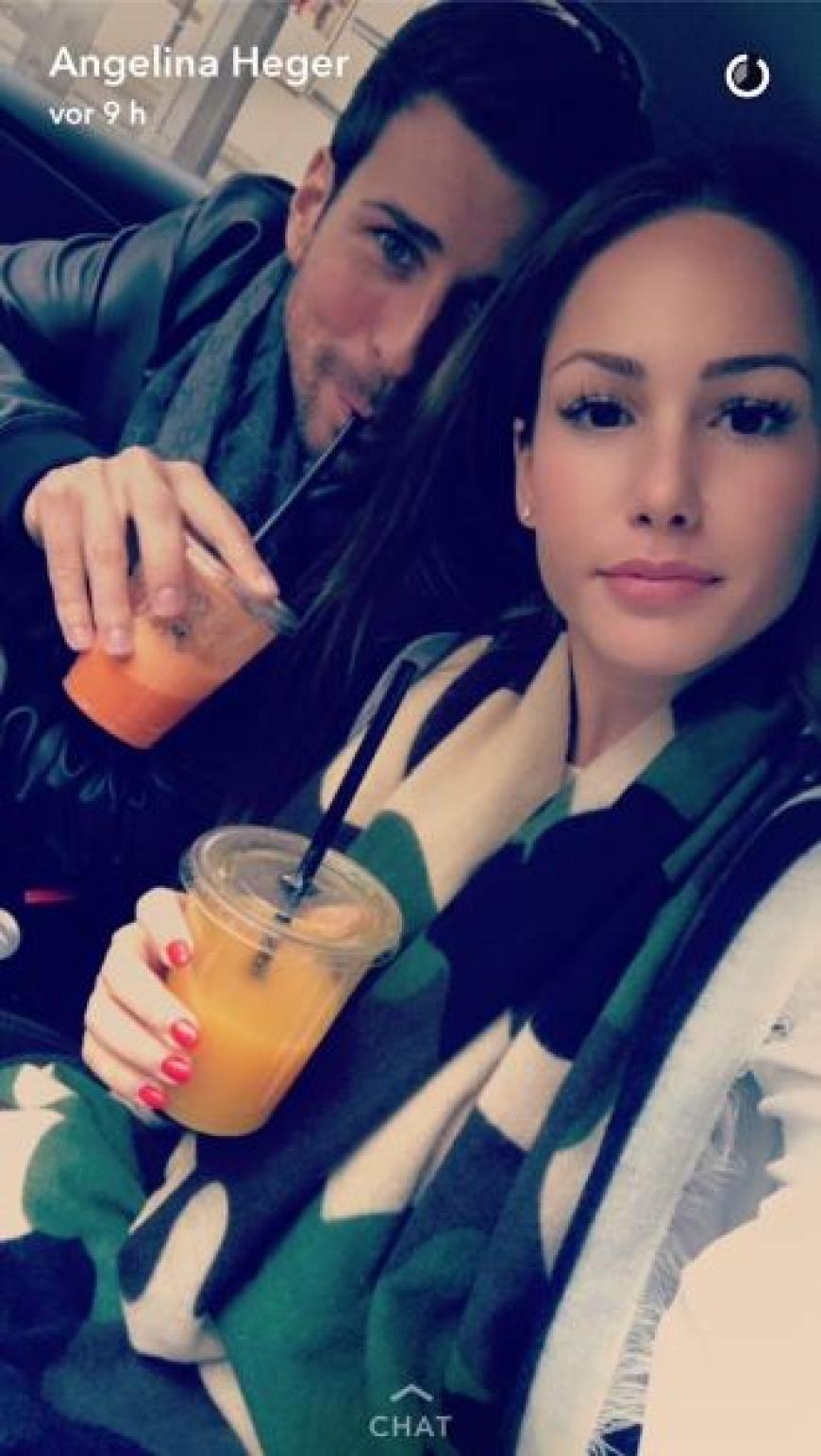Sooo süß! Angelina Heger postete nun das erste gemeinsame Liebes-Selfie mit Leonard Freier.