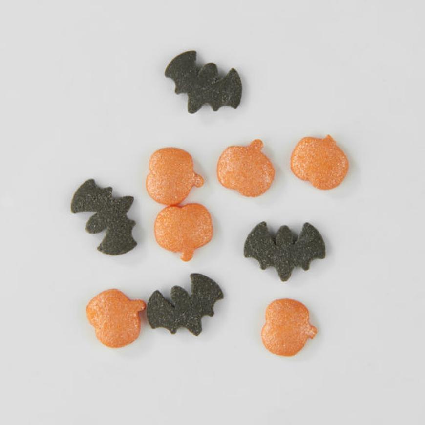 Ganz schön gruselig: Mit der Halloween-Zuckerdeko aus der Candy State Serie verwandelst du Muffins, Kuchen & Co. in schaurig-schöne Leckerbissen. In einer weiteren Variante erhältlich. Zuckerdekor für knapp 4 Euro - HIER shoppen.