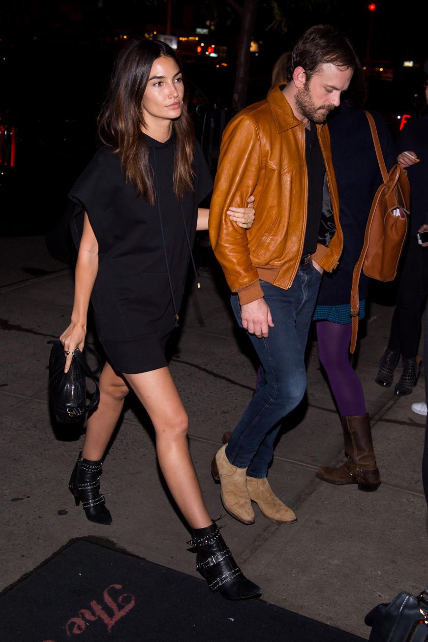 Model Lily Aldridge und ihr Mann und Sänger von Kings of Leon Caleb Followill
