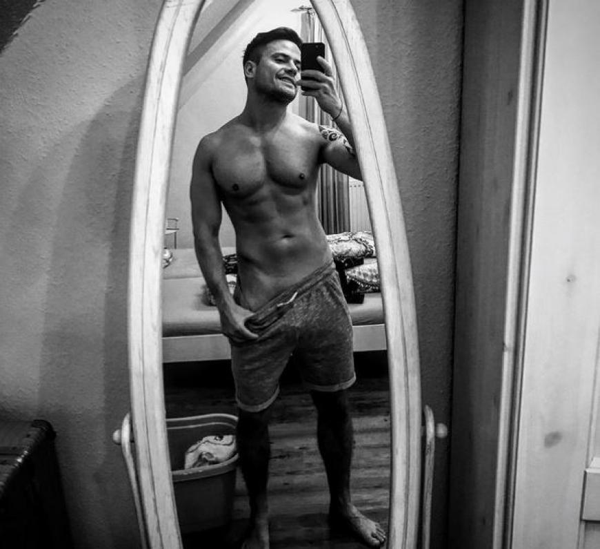 Für Fotos wie dieses musste Rocco Stark in den letzten Wochen immer wieder fiese Kommentare über sich ergehen lassen.