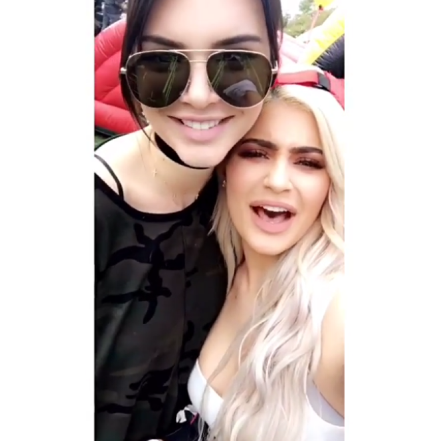 Auch Kendall Jenner ließ sich die XL-Party nicht entgehen.