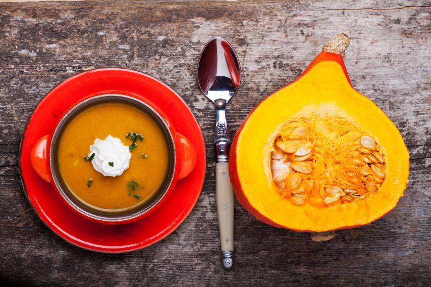 Ein schmackhafter Herbsttrend: Kürbissuppe