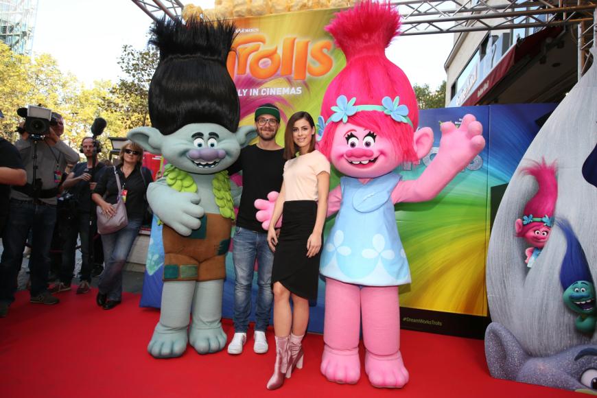 Mark Forster und Lena Meyer-Landrut bei der